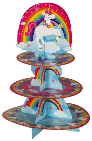 Expositor Pasteles Unicornio 30 X 40