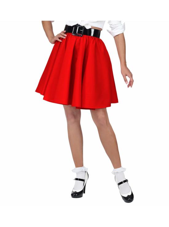 Falda en Raso Grease o Años 50