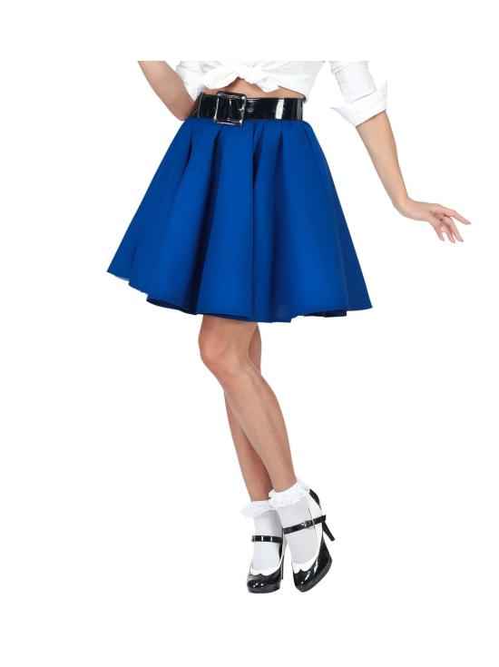 Falda en Raso Grease o Años 50