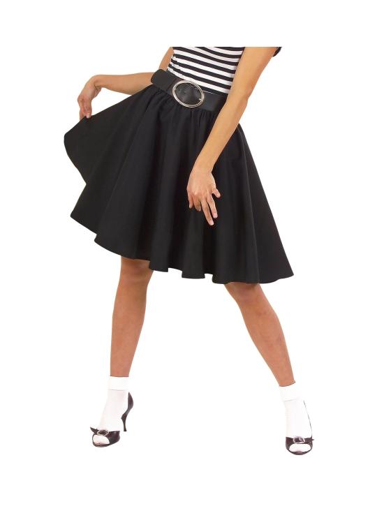Falda en Raso Grease o Años 50