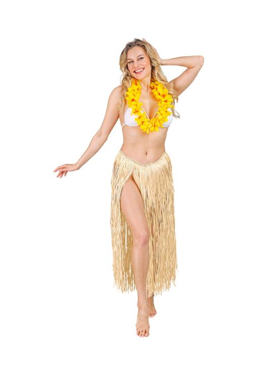 Falda Hawaiana de Paja Lujo 78 cms adultos