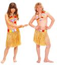 Falda Hawaiana Infantil Unisex