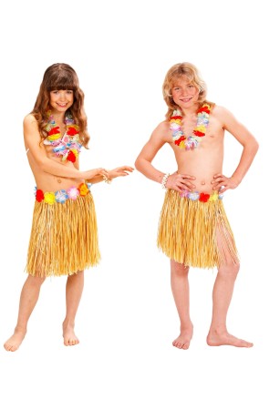 Falda Hawaiana Infantil Unisex