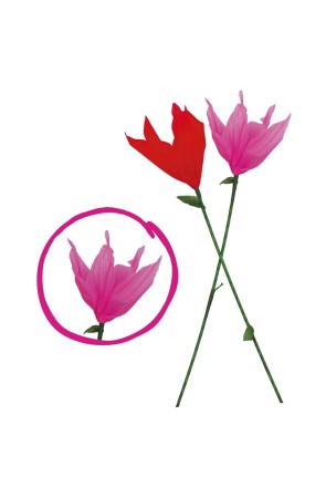 Tulipán para Baile del Farol con Vela 50 cms