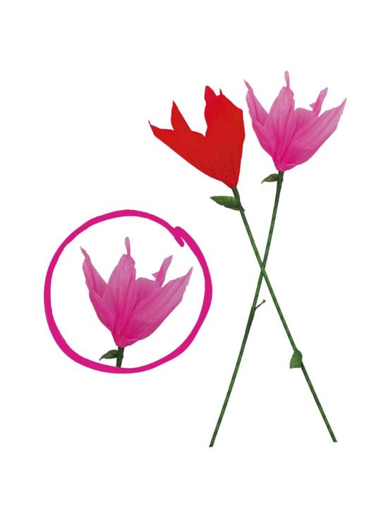 Farolillo Tulipán con Vela 50 cm para Baile del Farol – Fiestas y Verbenas