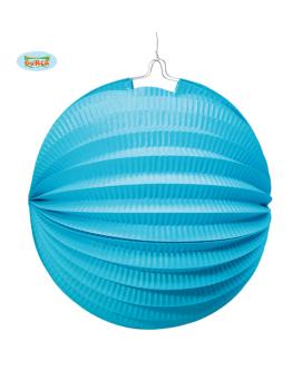 Farol Esfera Azul 20 cms