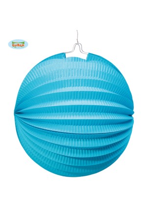 Farol Esfera Azul 20 cms
