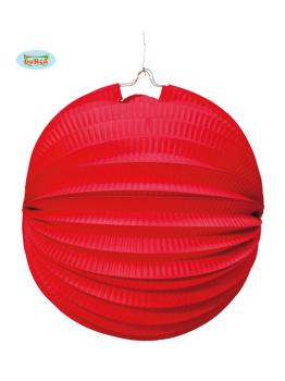 Farol esférico Rojo 20 cms