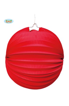 Farol esférico Rojo 20 cms