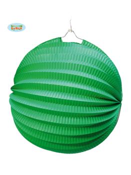 Farol Esférico Verde 20 CMS.