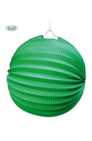 Farol Esférico Verde 20 CMS.