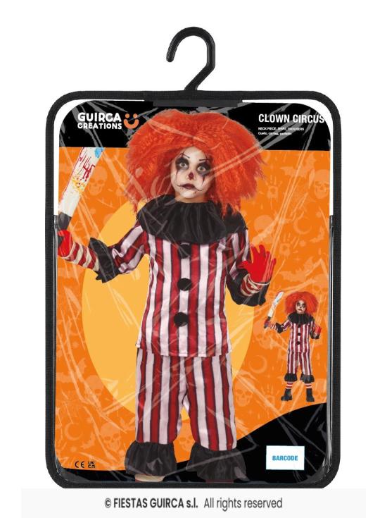 Disfraz de payaso siniestro Clown infantil