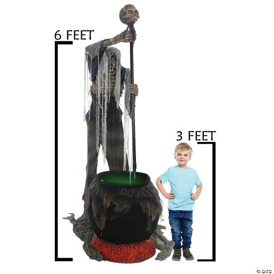Figura animada Terror Cauldron Creeper 1,8 m (MR127029)
