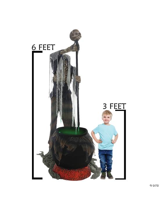 Figura animada Terror Cauldron Creeper 1,8 m (MR127029)