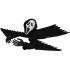 Figura animada de GhostFace Creeping Dead (81 cm)