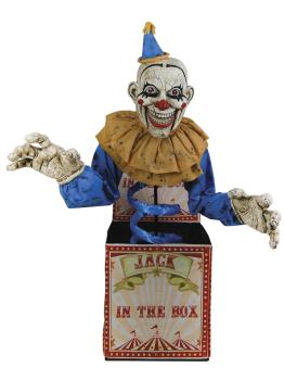 Figura animada Terror Parque de payaso Halloween animado (2,1 m de altura)