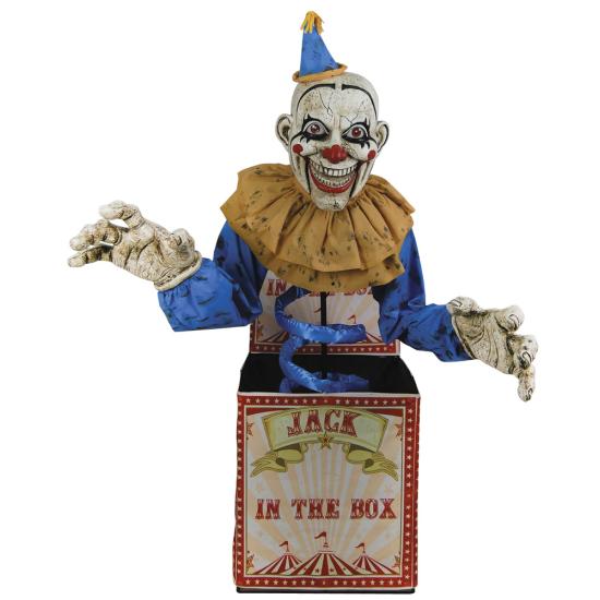 Figura animada Terror Parque de payaso Halloween animado (2,1 m de altura)