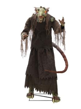Figura animada Terror rata sarnosa (1,5 m)