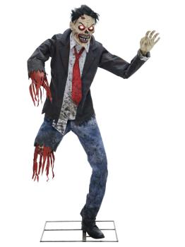 Figura animada Terror zombi fracturado (1,8 m)