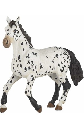 Figura Caballo  Appaloosa Negro