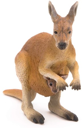 Figura Canguro y su Bebe - Papo