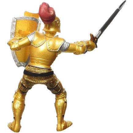 Figura Colección Papo Caballeros Medievales Caballero con Armadura de Oro