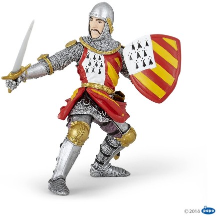 Figura Colección Papo Caballeros Medievales Torneo Caballero