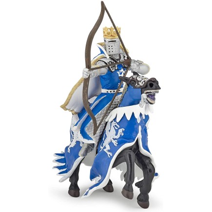 Figura Colección Papo Caballeros Medievales Rey Dragon con Arco y Flecha