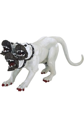 Figura Colección Papo Cancerbero Blanco
