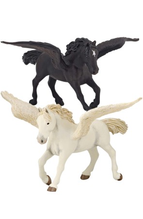 Figura Colección Papo Pegasus Alado 2 colores