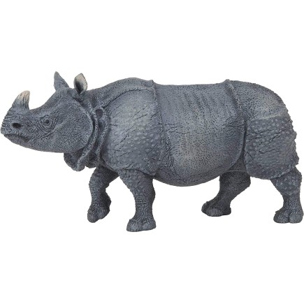 Figura de Animal Salvaje Rinoceronte Indio Marca Papo