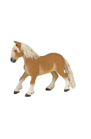 Figura de Caballo Poney Haflinger