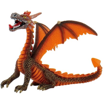 Figura de dragón Color Naranja Bullyland
