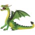 Figura de dragón Color Verde  Bullyland