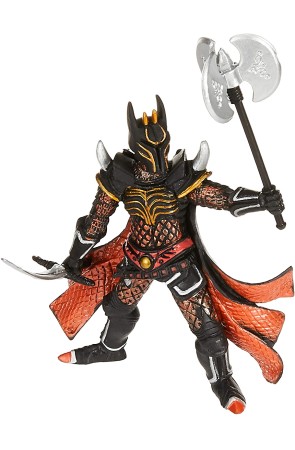 Figura de Resina Dragón de Batalla Jinete Papo ...