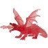 Figura de Resina Dragon de Rubí  Marca Papo