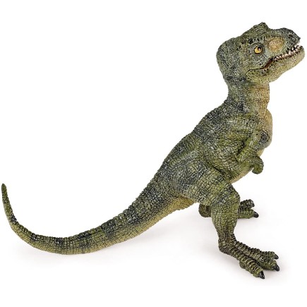 Figura de Tiranosaurio Rex (bebé), Color Verde Papo