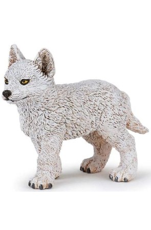Figura Joven Lobo Polar - Papo