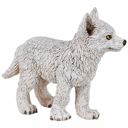 Figura Joven Lobo Polar - Papo