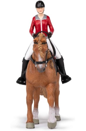 Figura Papo Caballo de Paseo con Amazona
