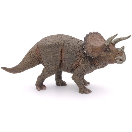 Figura Dinosaurio Triceratops Colección Papo