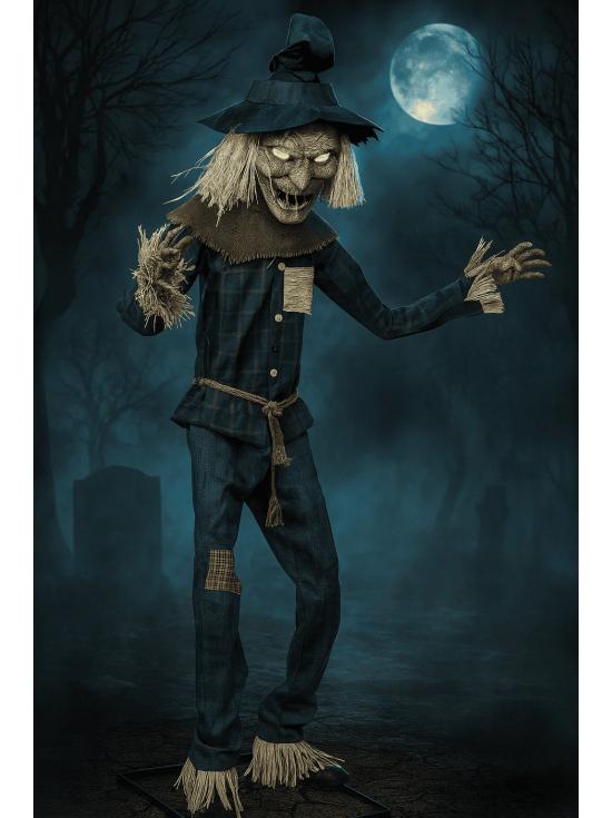figuras animada de terror espantapajaro SERVO Animated Figure 2.05 m