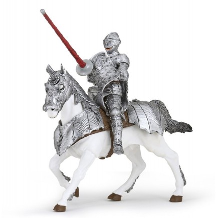 Figuras Colección Papo Caballeros Medievales Caballero con Armadura