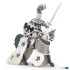 Figuras Colección Papo Caballo de Gala Blanco con Caballero
