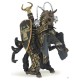 Figuras Colección Papo Maestro de armas toro negro y dorado