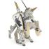 Figuras Colección Papo Maestro de armas Unicornio plateado