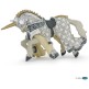 Figuras Colección Papo Maestro de armas Unicornio plateado