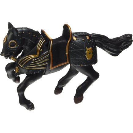 Figuras Colección Papo Medieval  Caballero Negro con Armadura