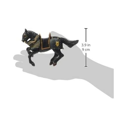 Figuras Colección Papo Medieval  Caballero Negro con Armadura