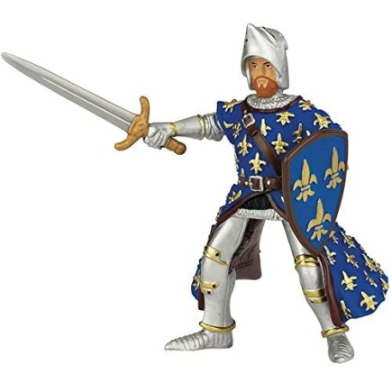 Figuras Colección Papo Medieval  Príncipe Felipe Azul